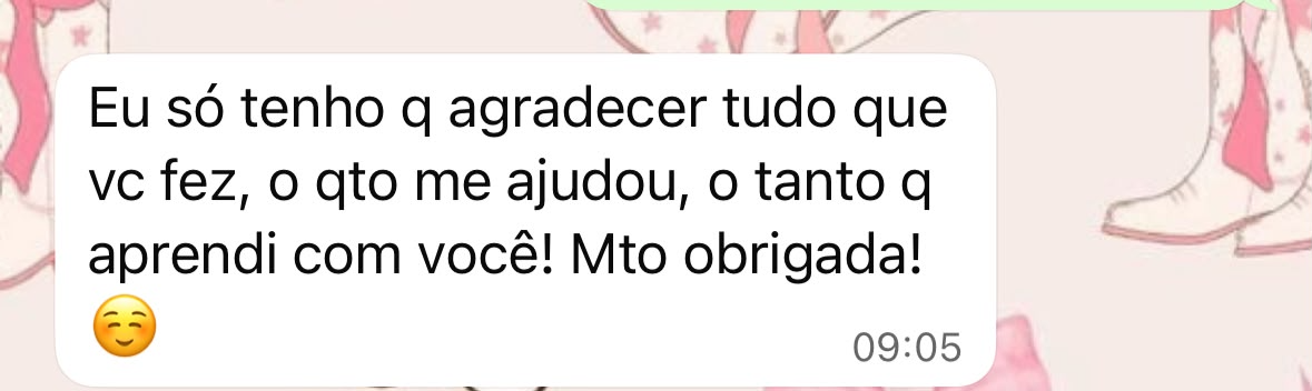 Print de mensagem no WhatsApp de cliente agradecendo o atendimento da Dra. Stephani Nardoni